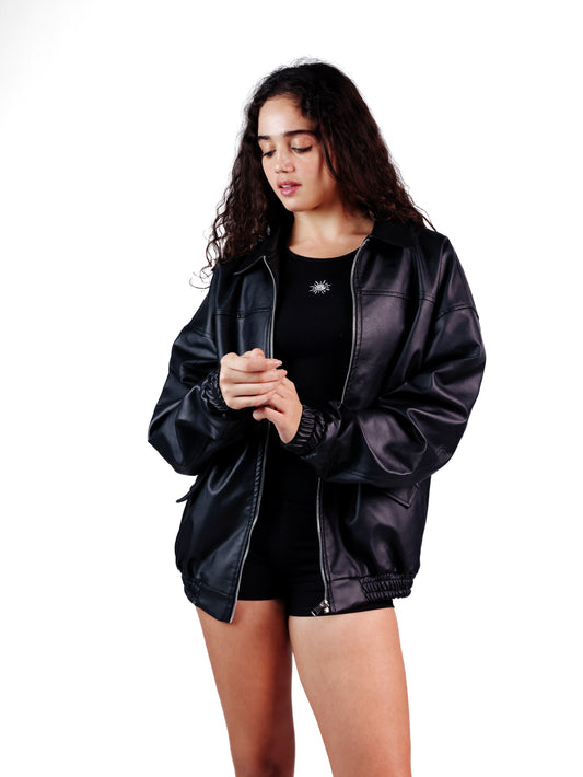 Blackout Leather Jacket