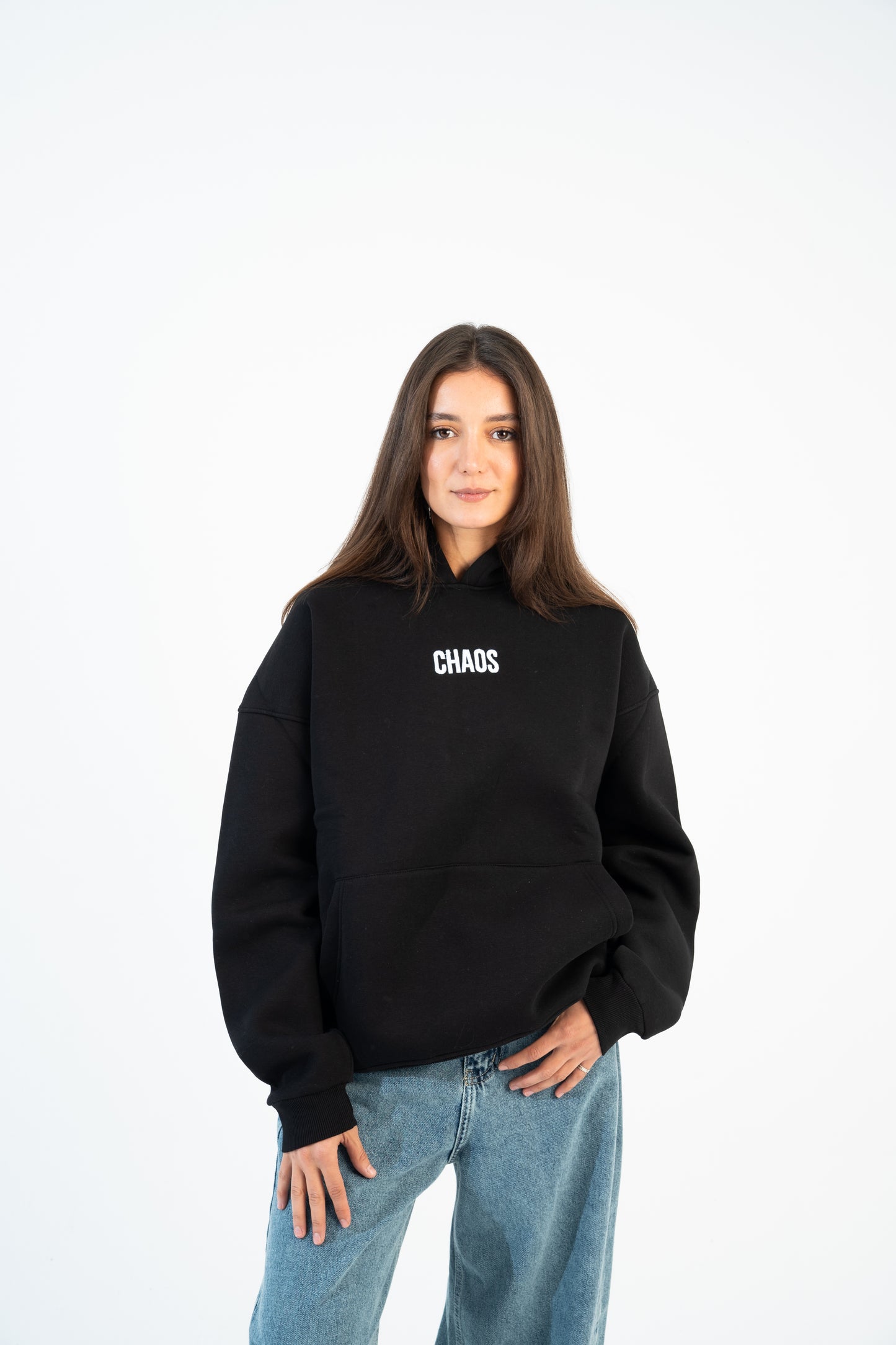 Urban Chaos Black Hoodie