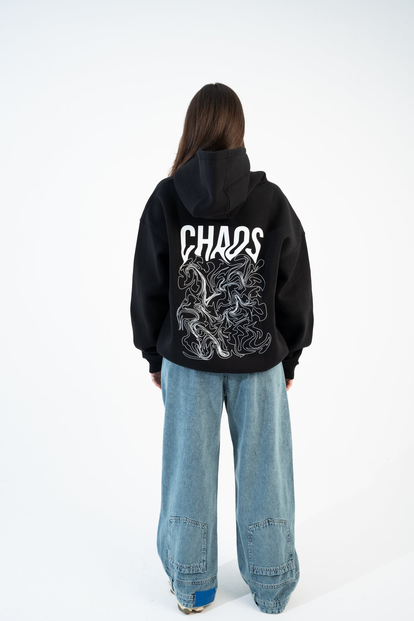 Urban Chaos Black Hoodie