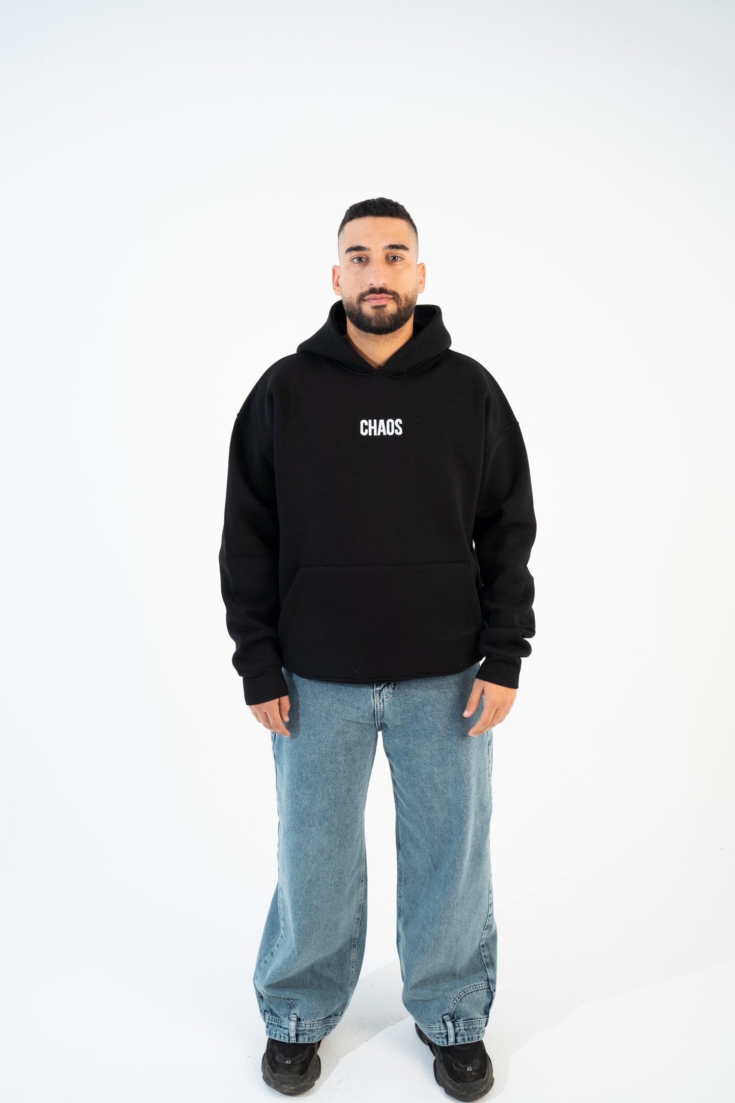 Urban Chaos Black Hoodie