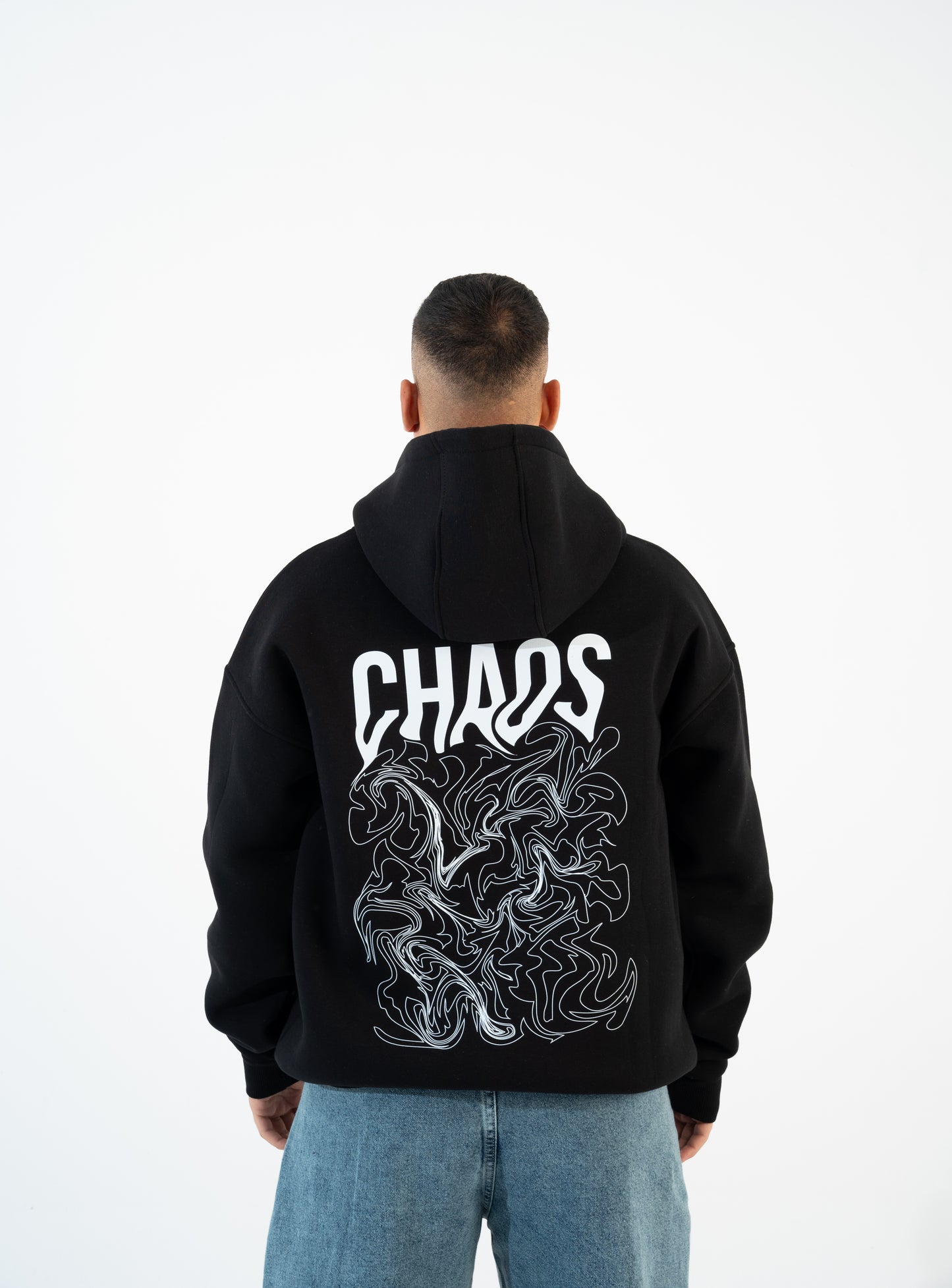 Urban Chaos Black Hoodie