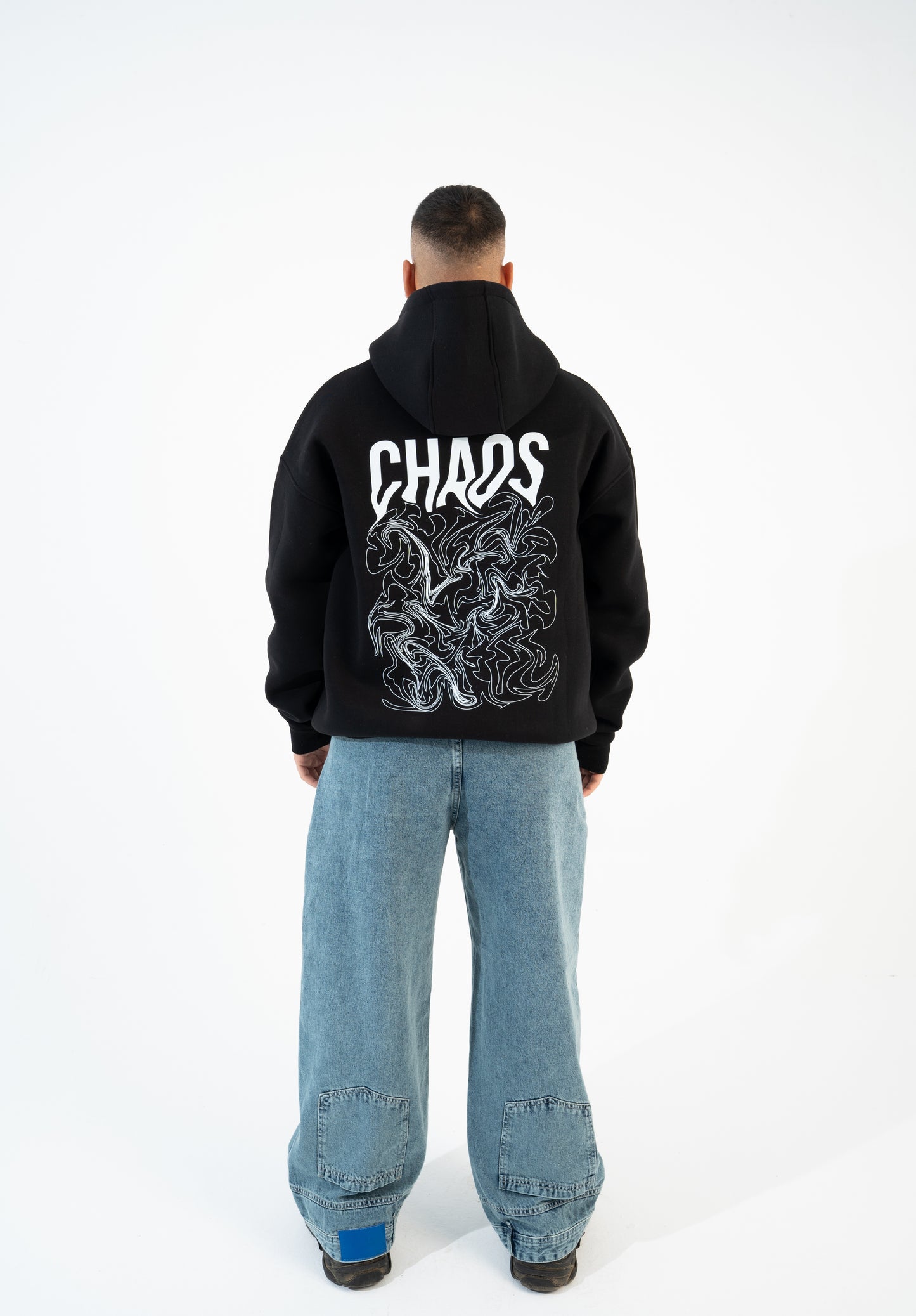 Urban Chaos Black Hoodie