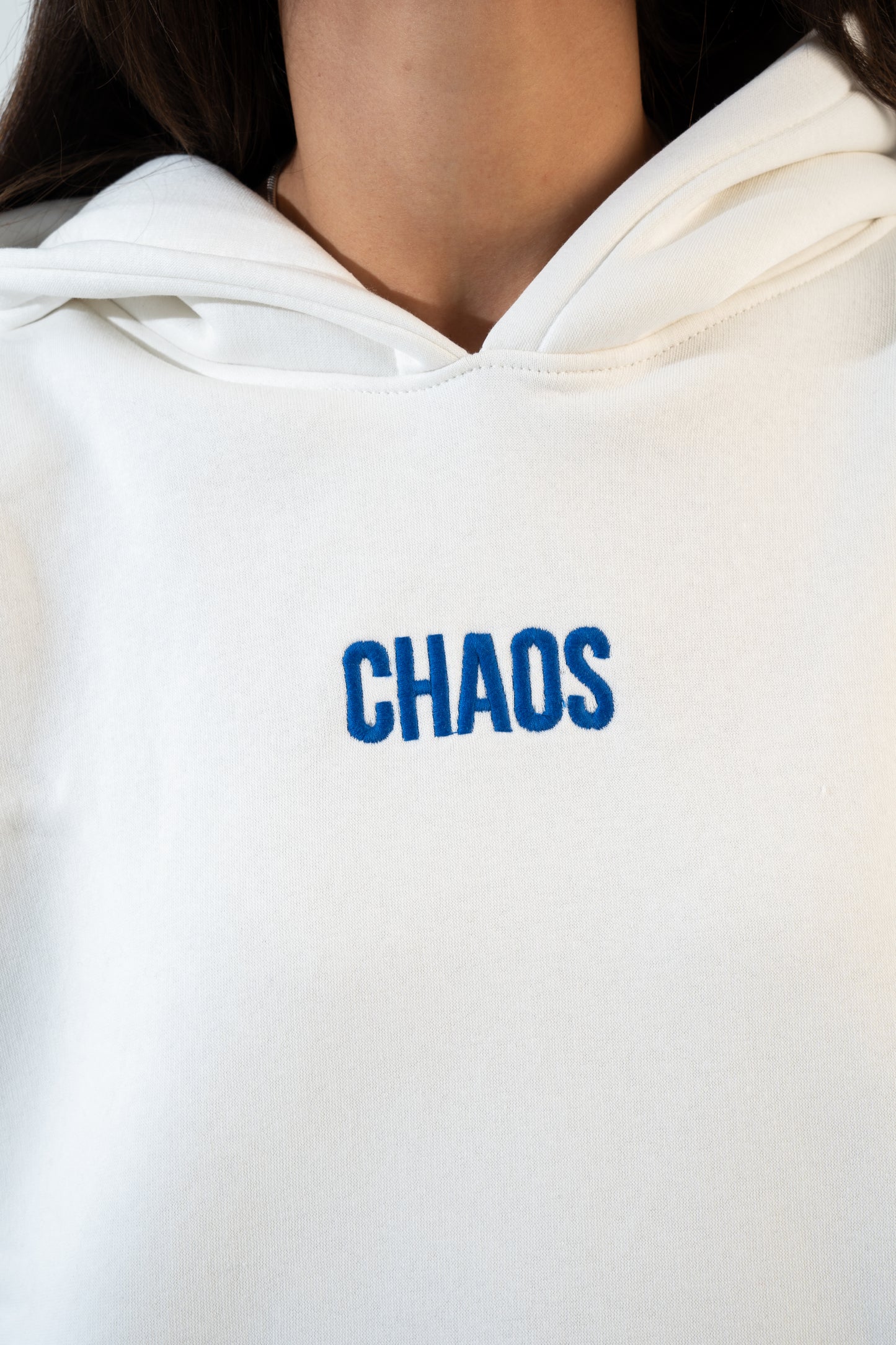 Urban Chaos Off-white Hoodie