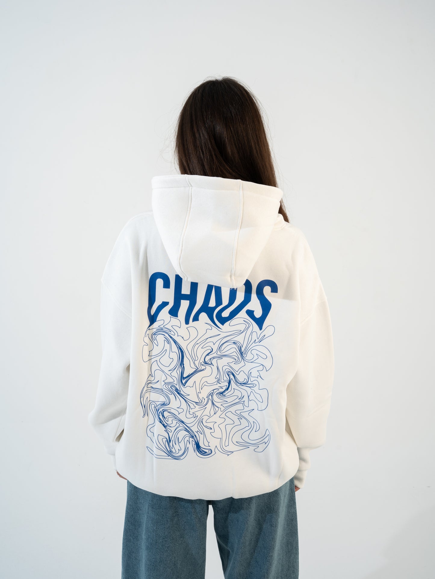 Urban Chaos Off-white Hoodie